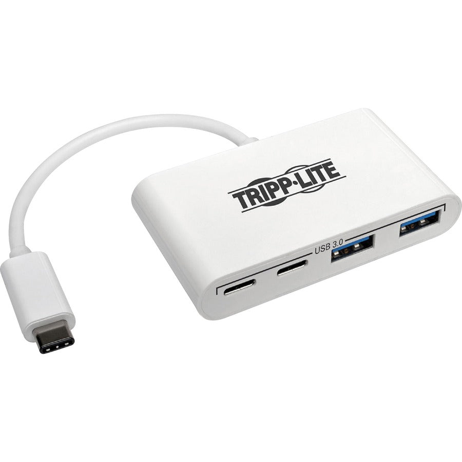 Tripp Lite by Eaton 4-Port USB 3.1 Gen 1 Portable Hub, USB-C to (x2) USB-A and (x2) USB-C U460-004-2A2C