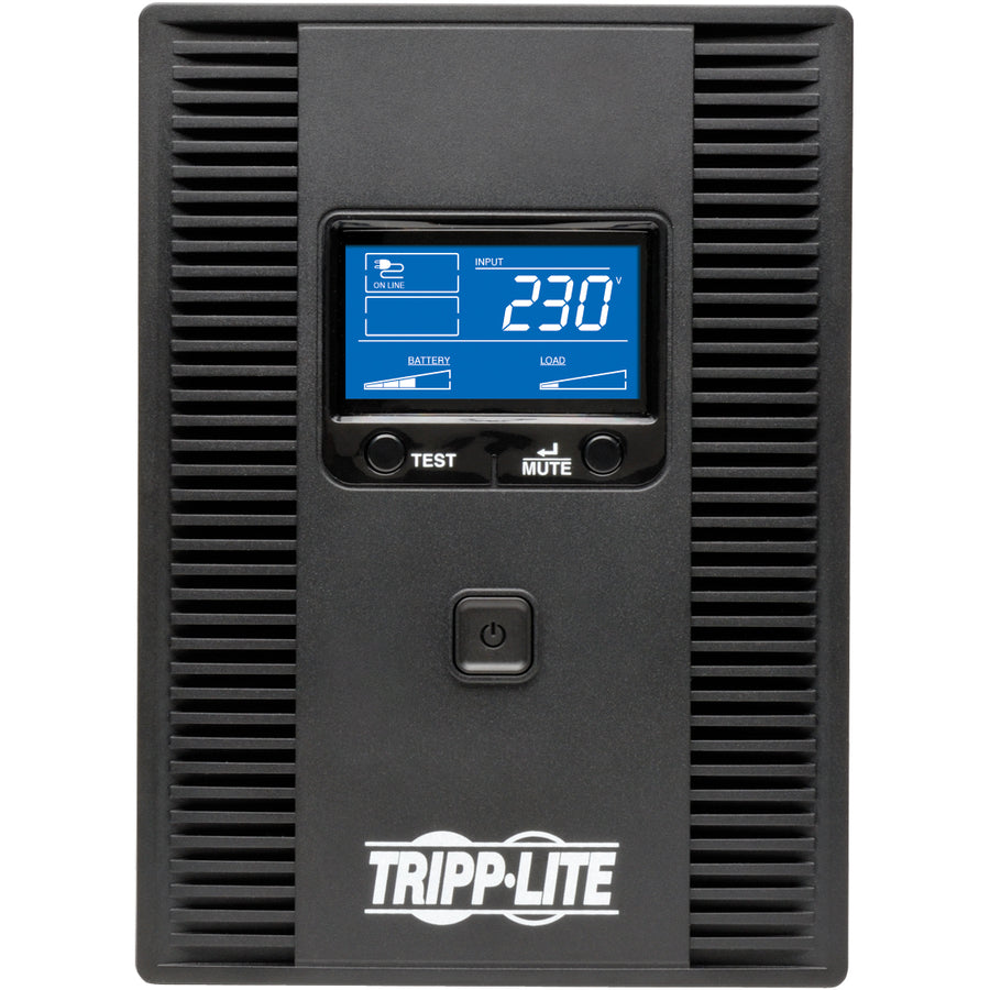 Tripp Lite by Eaton Smart LCD 1500VA Tower Line-Interactive 230V UPS with LCD Display and USB Port SMX1500LCDT