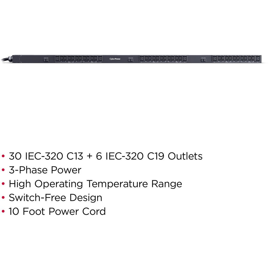 CyberPower PDU13104 PDU 36 prises PDU13104