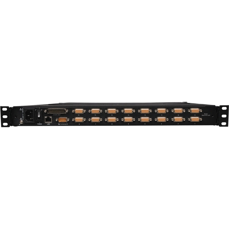 Tripp Lite by Eaton NetDirector Commutateur KVM IP pour console à montage en rack 16 ports 1U avec écran LCD 19 po B020-U16-19-IP