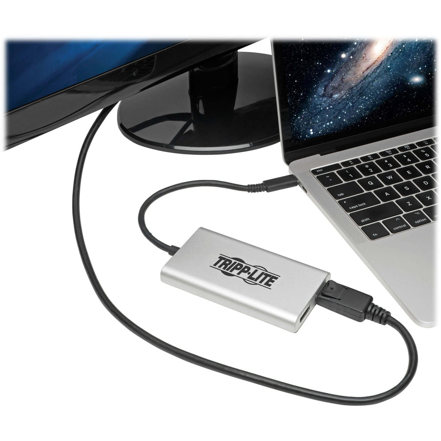 Tripp Lite by Eaton MTB3-002-DP DisplayPort/Thunderbolt Audio/Video Adapter MTB3-002-DP