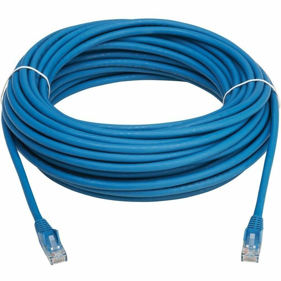 Câble Ethernet UTP moulé sans accroc Gigabit Cat6 Tripp Lite by Eaton (RJ45 M/M), PoE, LSZH, bleu, 10 m N201L-10M-BL