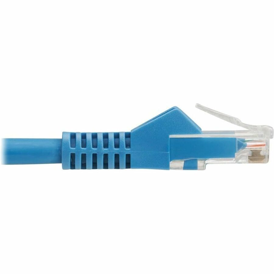 Câble Ethernet UTP moulé sans accroc Gigabit Cat6 Tripp Lite by Eaton (RJ45 M/M), PoE, LSZH, bleu, 10 m N201L-10M-BL