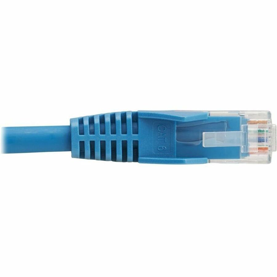 Câble Ethernet UTP moulé sans accroc Gigabit Cat6 Tripp Lite by Eaton (RJ45 M/M), PoE, LSZH, bleu, 10 m N201L-10M-BL