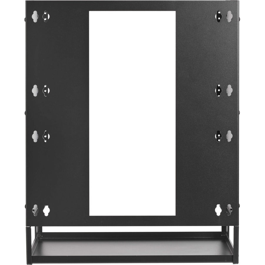 Tripp Lite by Eaton 12U Wall-Mount Bracket with Shelf for Small Switches and Patch Panels, Hinged SRWO12UBRKTSHEL