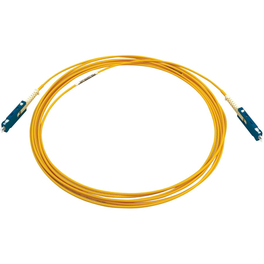 Tripp Lite by Eaton N383S-03M 400G Singlemode 9/125 OS2 Fiber Cable, Yellow, 3 m (9.8 ft.) N383S-03M