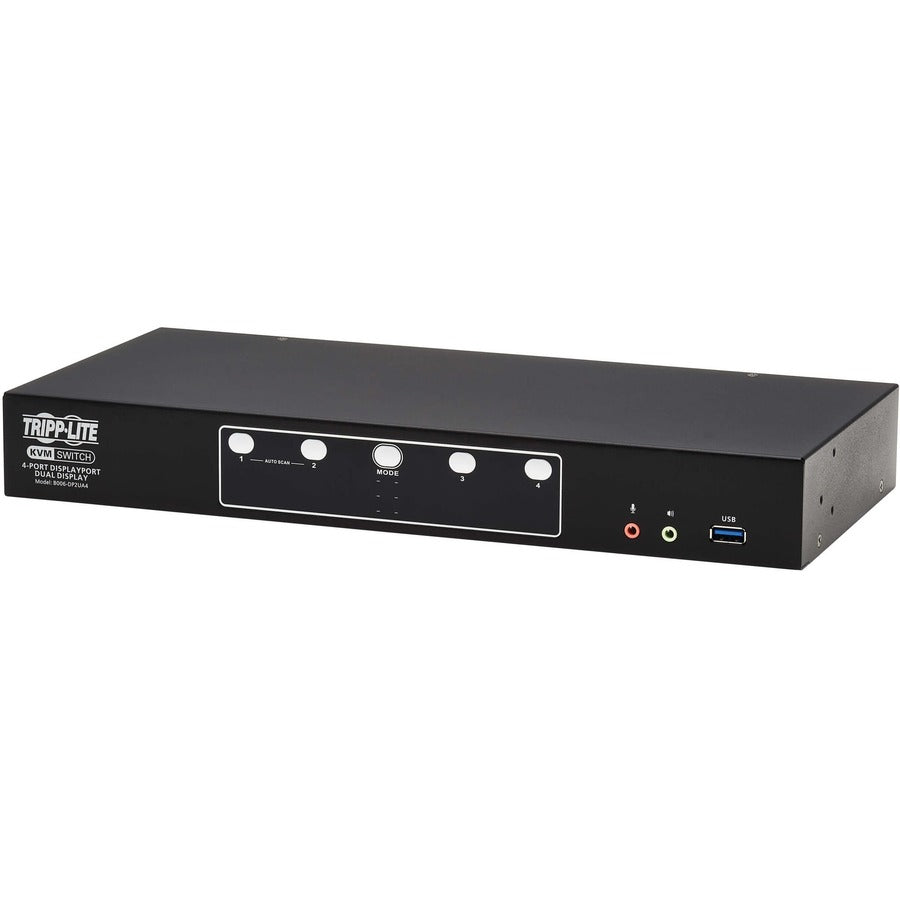 Tripp Lite by Eaton B006-DP2UA4 DisplayPort Dual-Display KVM Switch B006-DP2UA4