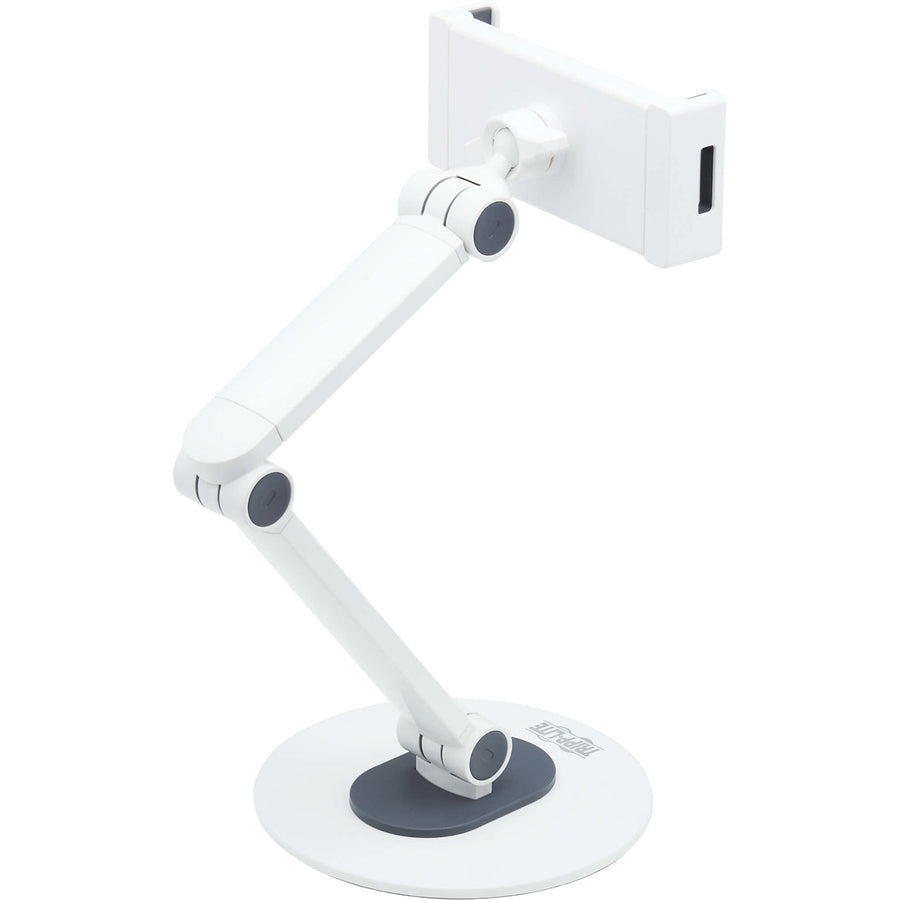 Tripp Lite by Eaton DMTBD413 Mounting Arm for Smartphone, Tablet, Mobile Device - White DMTBD413