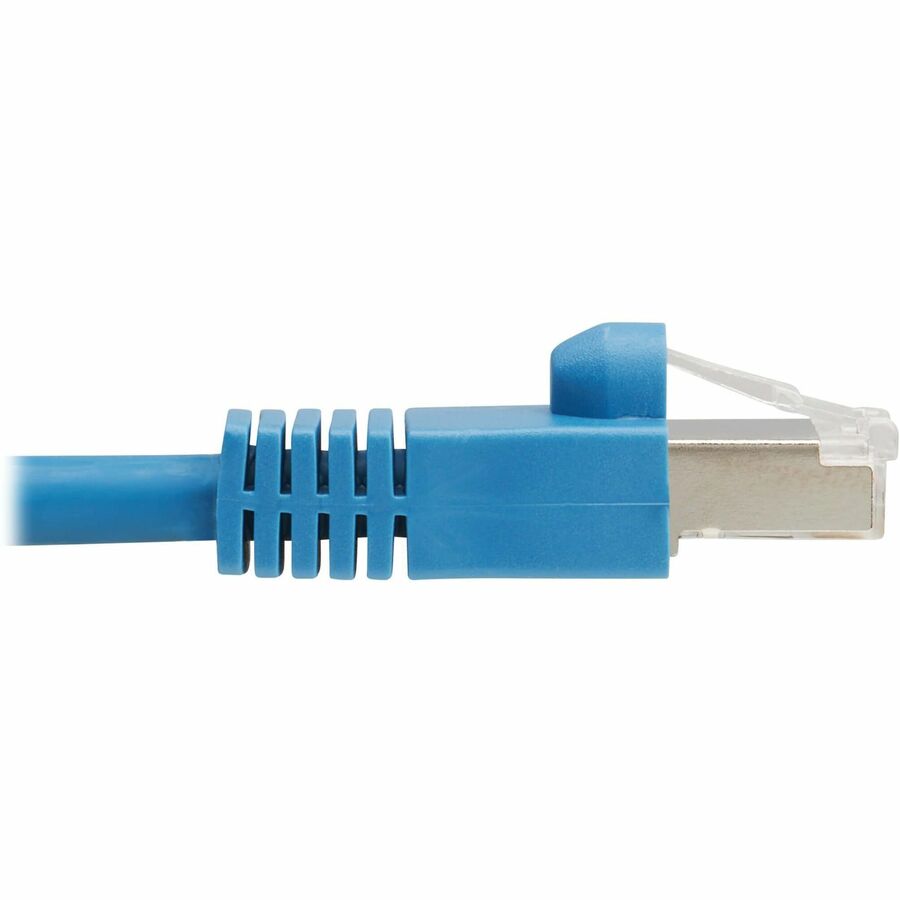 Câble Ethernet Tripp Lite by Eaton Cat8 40G SSTP sans accroc (RJ45 M/M), PoE, LSZH, bleu, 3 m (9,8 pi) N272L-F03M-BL