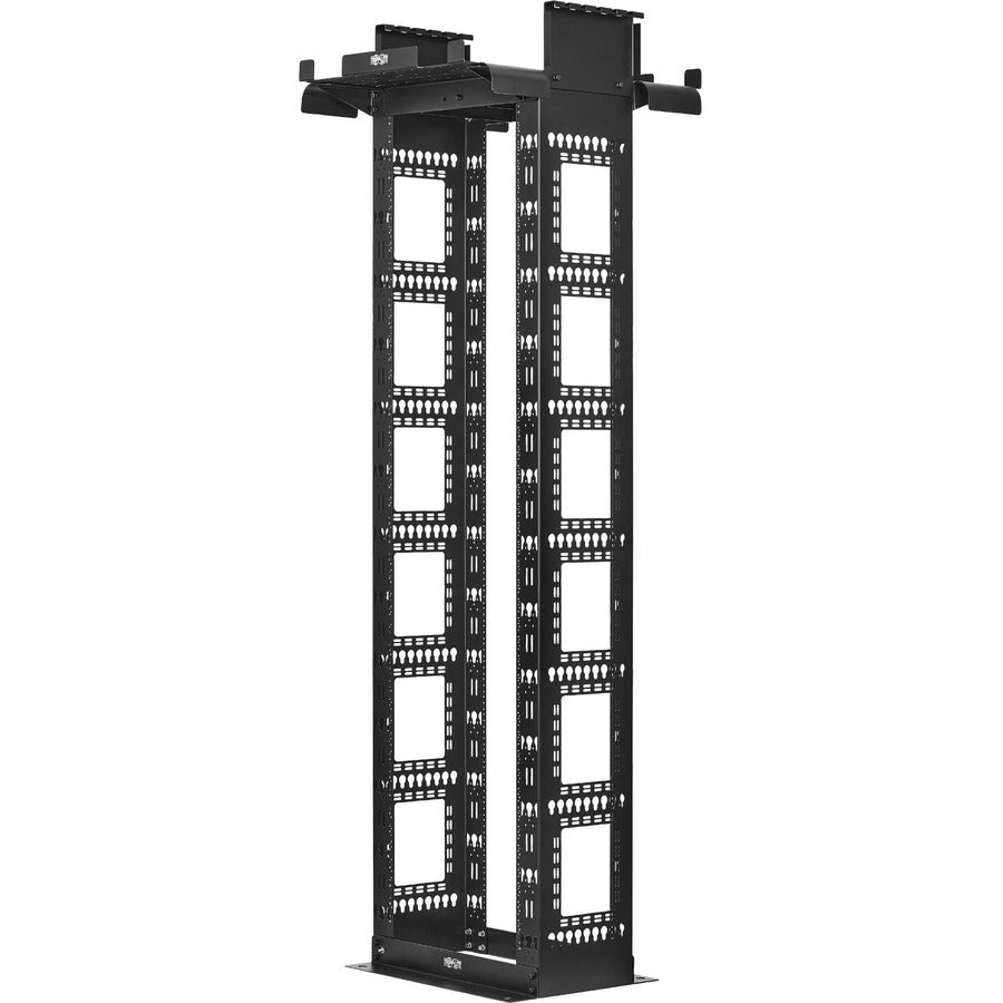 Tripp Lite by Eaton SmartRack 45U Heavy-Duty 2-Post Open Frame Rack, 12-Inch Deep SR2POSTDP12HD