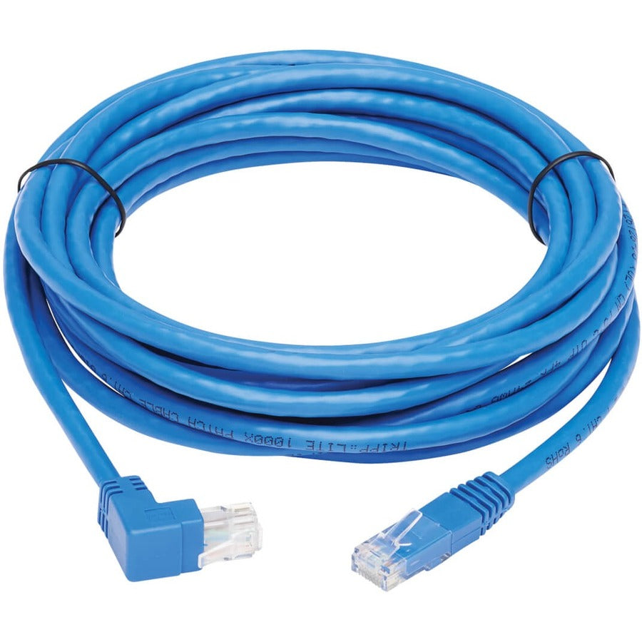 Tripp Lite by Eaton N204-020-BL-UP Câble Ethernet Cat6 à angle élevé - 20 pieds, M/M, bleu N204-020-BL-UP