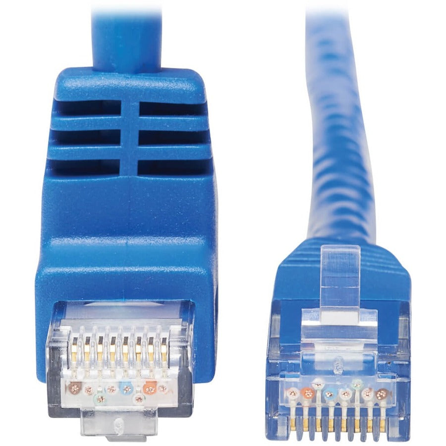 Tripp Lite by Eaton N204-020-BL-UP Câble Ethernet Cat6 à angle élevé - 20 pieds, M/M, bleu N204-020-BL-UP