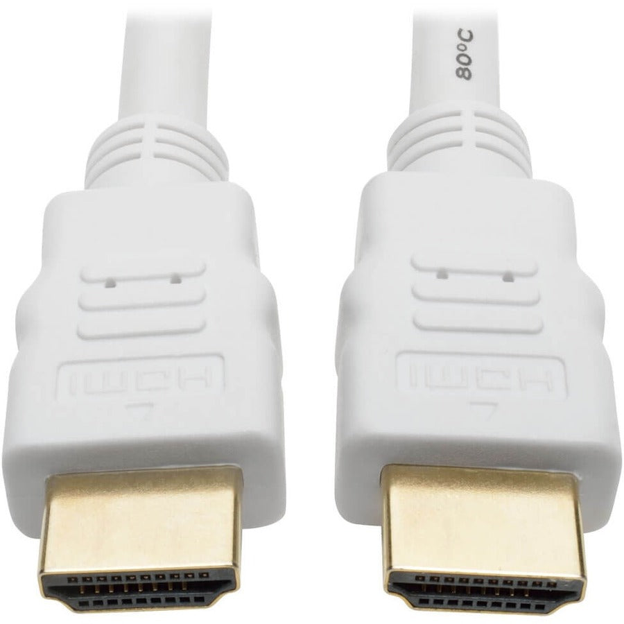 Tripp Lite by Eaton P568-010-WH Câble HDMI 4K haute vitesse (M/M), blanc, 3 m P568-010-WH