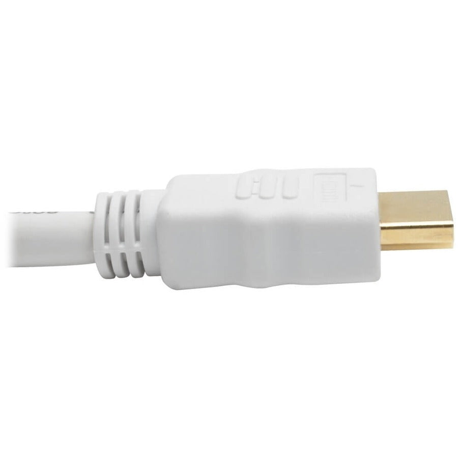 Tripp Lite by Eaton P568-010-WH High-Speed HDMI 4K Cable (M/M), White, 10 ft. P568-010-WH