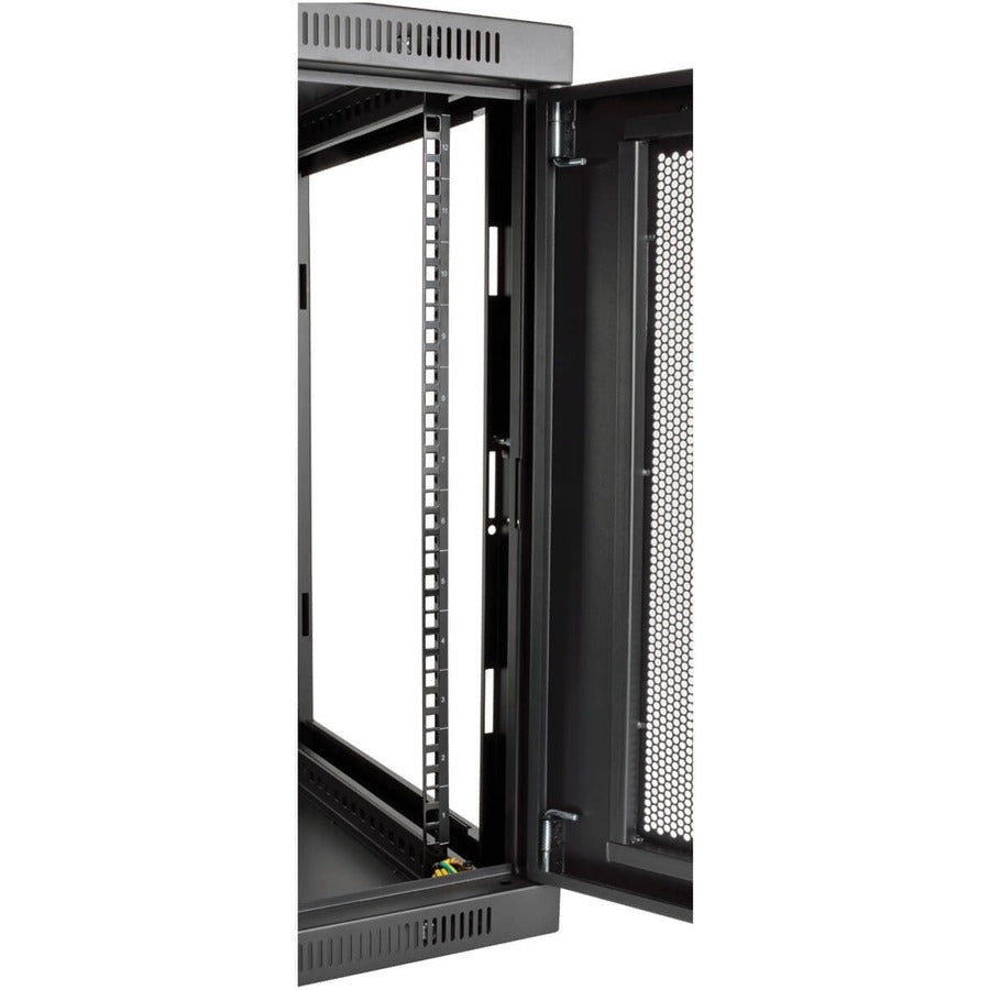 Tripp Lite by Eaton SmartRack 12U Low-Profile Switch-Depth-Plus Wall-Mount Rack Enclosure Cabinet SRW12UDP