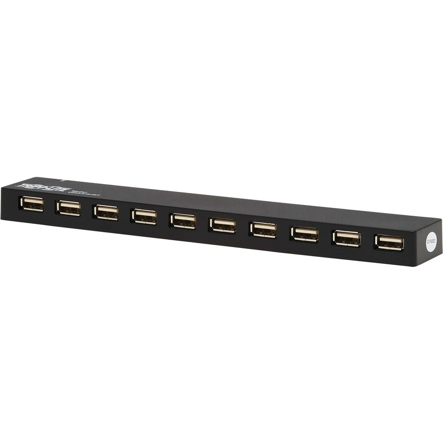 Tripp Lite by Eaton 10-Port USB Hub with Power Supply and International Plug Adapters U223-010-INT