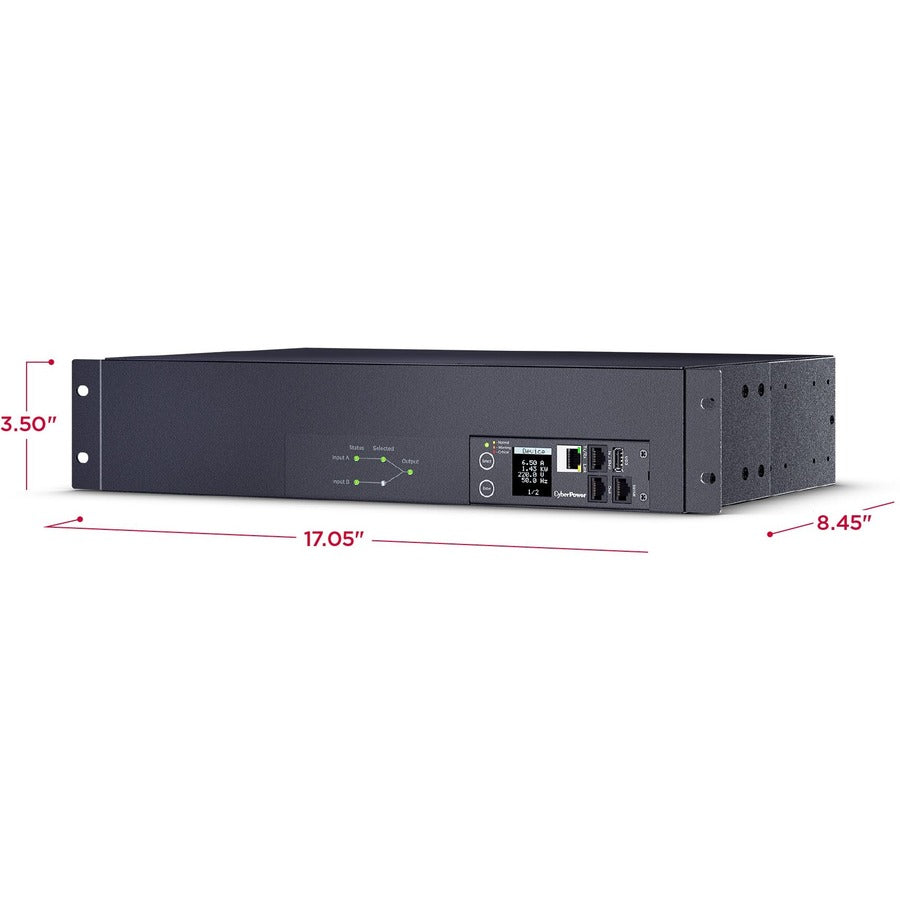 CyberPower Metered ATS PDU PDU44007 19-Outlets PDU PDU44007