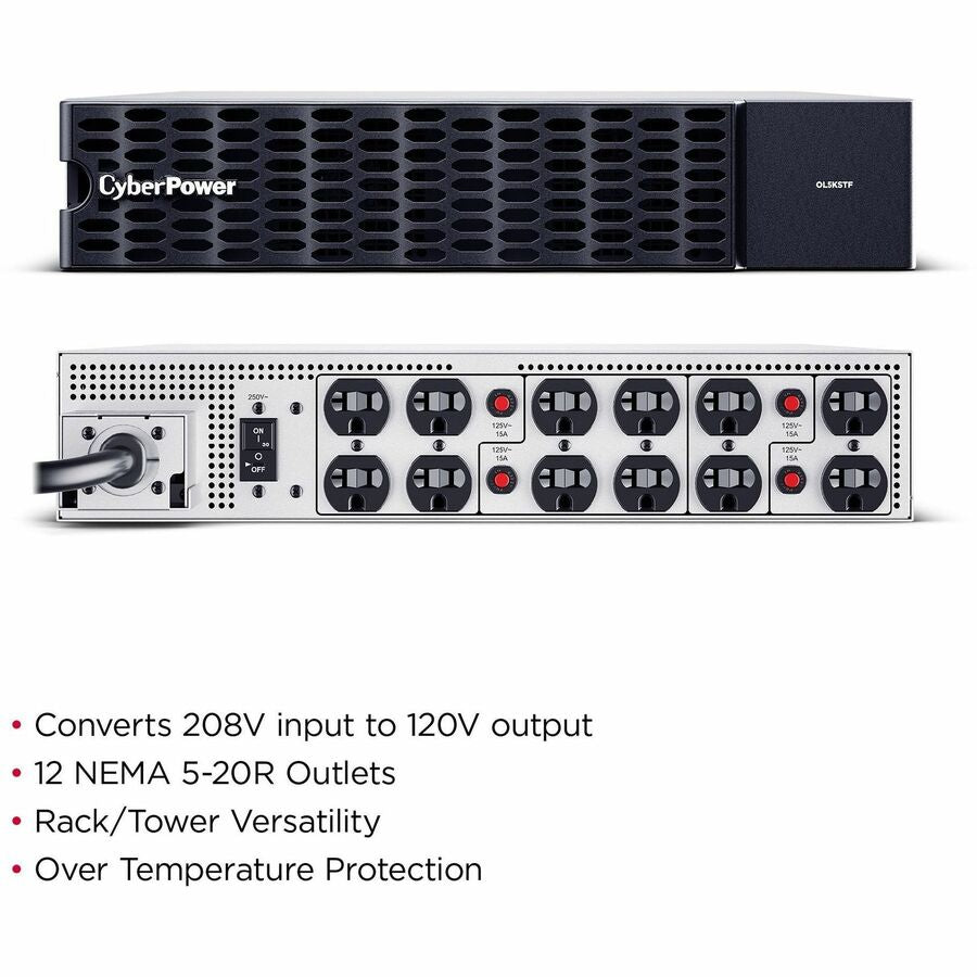 CyberPower OL5KSTF | Transformateur abaisseur OL5KSTF