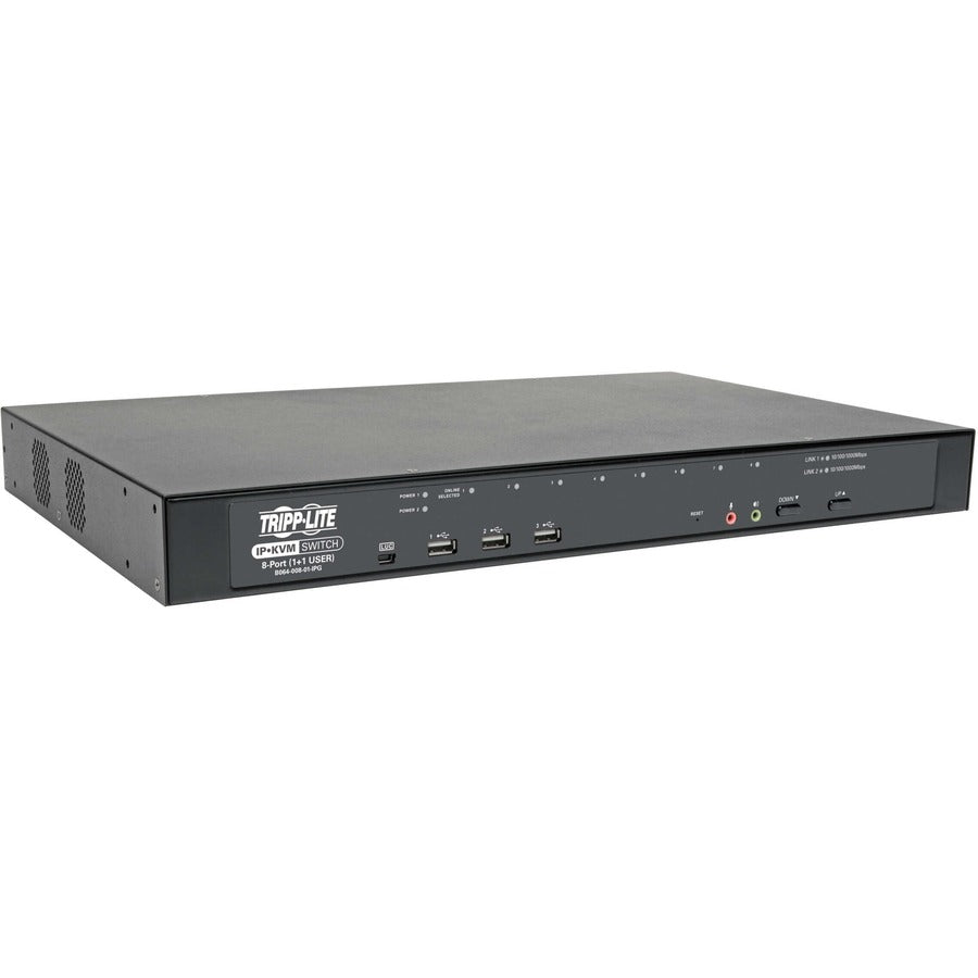 Tripp Lite by Eaton B064-008-01-IPG 8-Port IP KVM Switch B064-008-01-IPG