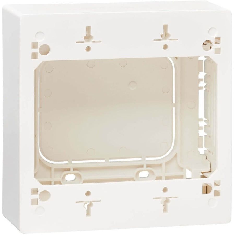 Tripp Lite by Eaton N080-SMB2-WH Mounting Box - White - TAA Compliant N080-SMB2-WH