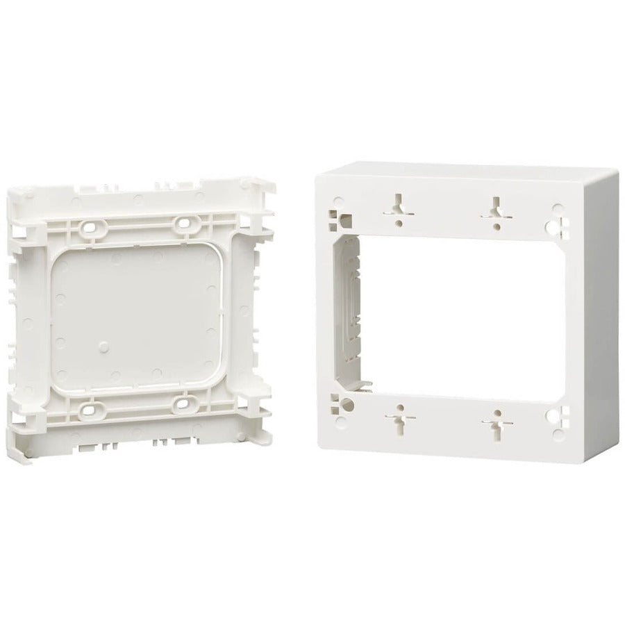 Tripp Lite by Eaton N080-SMB2-WH Mounting Box - White - TAA Compliant N080-SMB2-WH