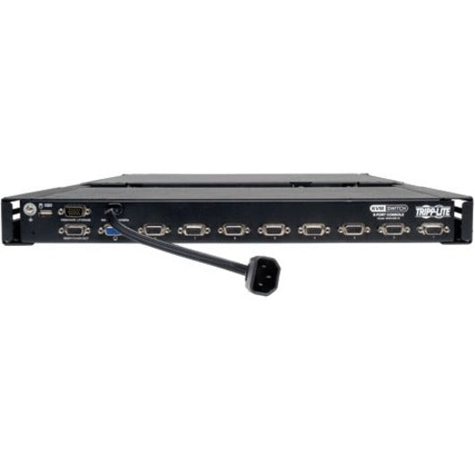 Tripp Lite NetController Commutateur KVM pour console VGA 19" 8 ports - Boîtier en acier B040-008-19