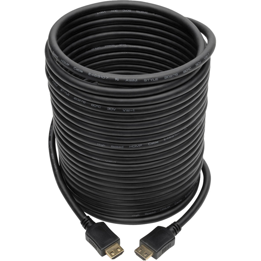 Tripp Lite by Eaton High-Speed HDMI Cable, 30 ft., with Gripping Connectors - 4K, M/M, Black P568-030-BK-GRP