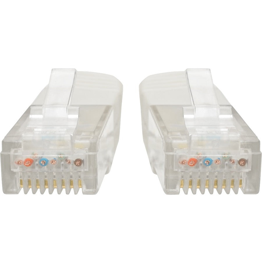 Tripp Lite by Eaton Câble de brassage moulé Gigabit Cat6 (RJ45 M/M), blanc, 15 pieds N200-015-WH