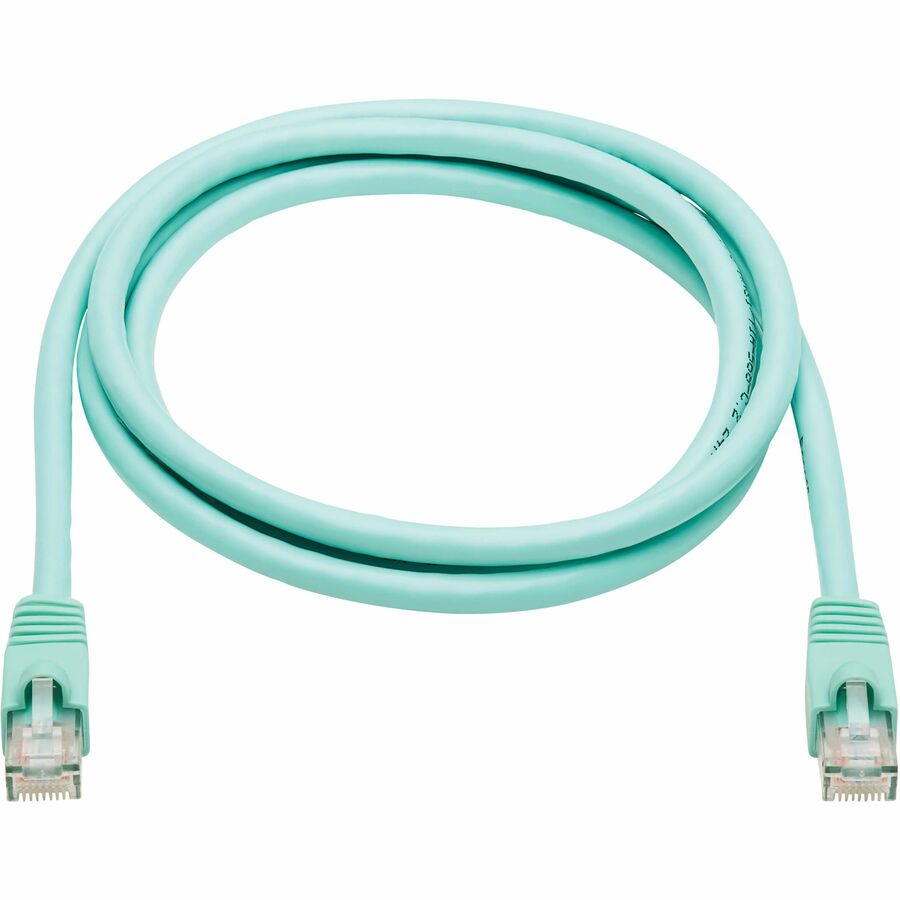 Tripp Lite by Eaton 5-ft. Cat6a Aqua Patch Cable N261-005-AQ