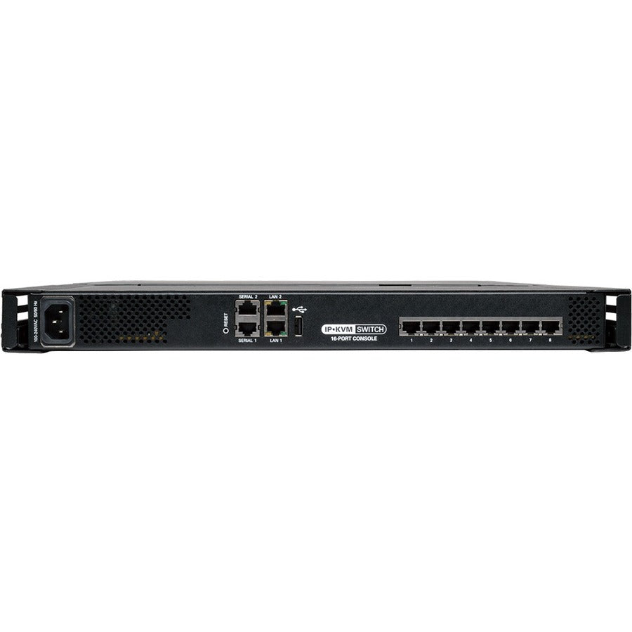 Tripp Lite par Eaton 8 ports, 1 + 1 utilisateur NetCommander Cat5 commutateur KVM pour console IP B070-008-19-IP