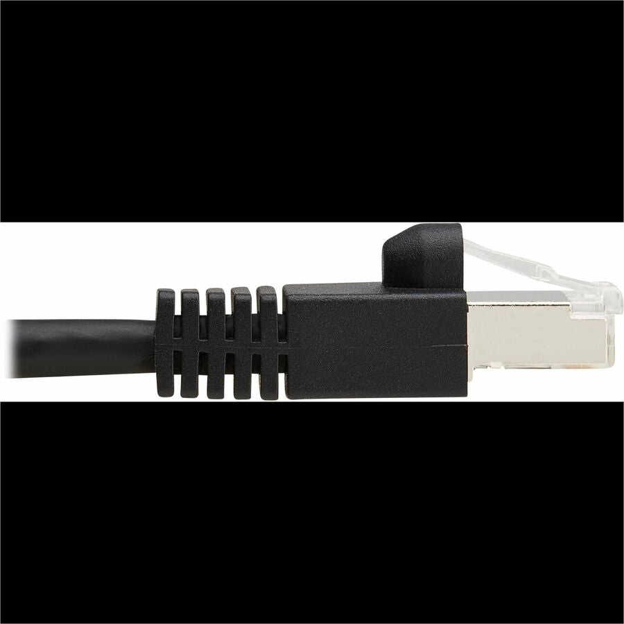 Tripp Lite by Eaton Cat8 40G Snagless SSTP Ethernet Cable (RJ45 M/M), PoE, Black, 2 ft. (0.6 m) N272-F02-BK