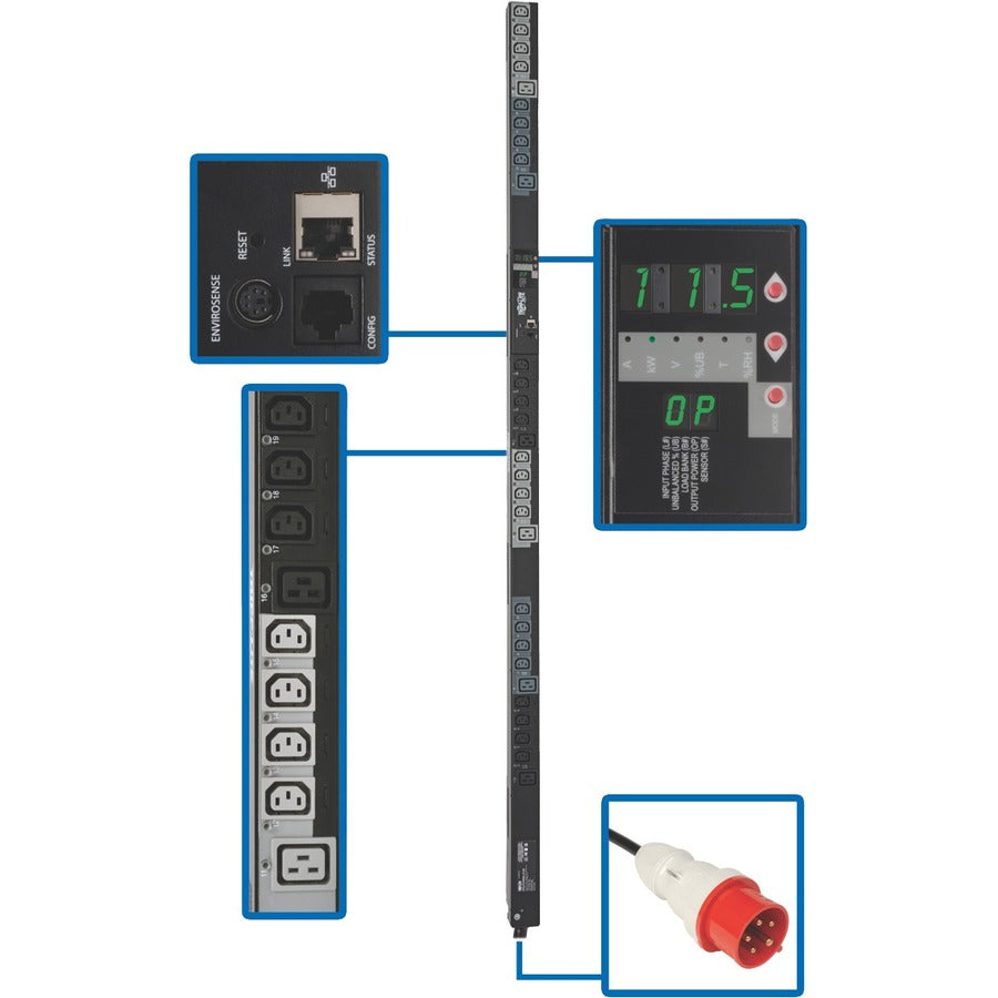 Tripp Lite by Eaton PDU3XVSR6G20 30-Outlets PDU PDU3XVSR6G20