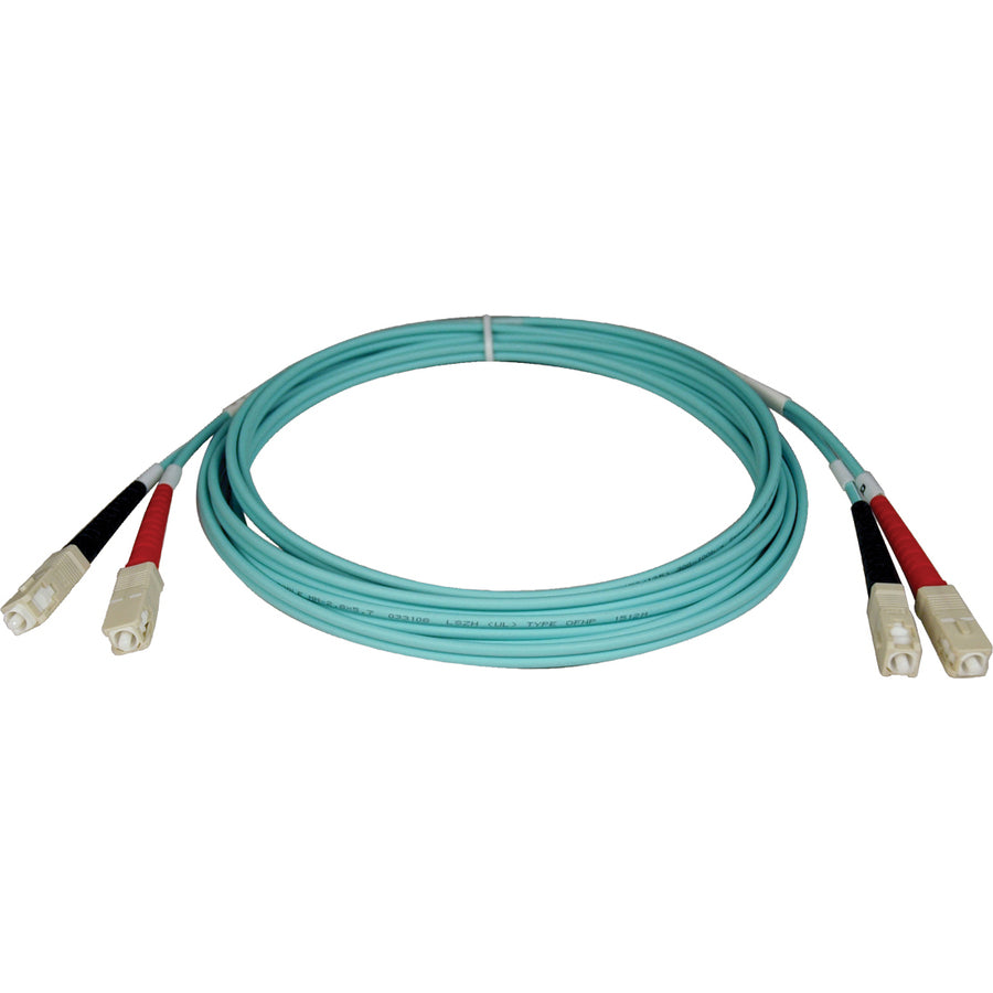 Câble de raccordement à fibre Tripp Lite Aqua Duplex N806-03M