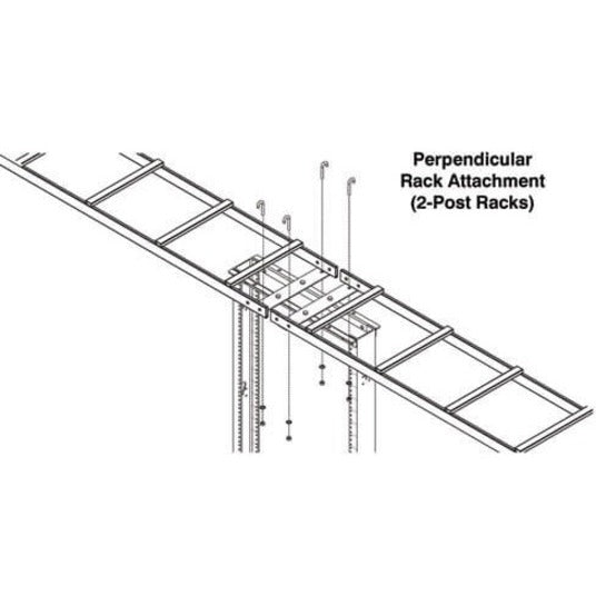 Tripp Lite by Eaton SRLADDERATTACH Support de montage pour échelle à câbles - Noir SRLADDERATTACH