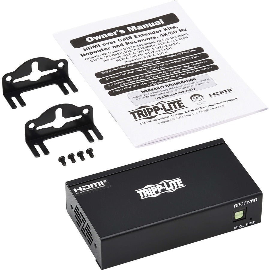 Tripp Lite by Eaton B127A-1A0-BH 1-Port HDMI over Cat6 Receiver B127A-1A0-BH