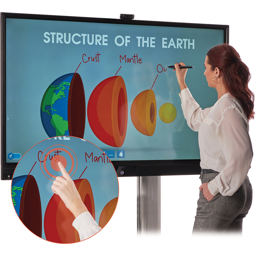 Écran tactile interactif à écran plat Tripp Lite par Eaton avec PC, 4K à 60 Hz, UHD, 65 po DMTP65OPS