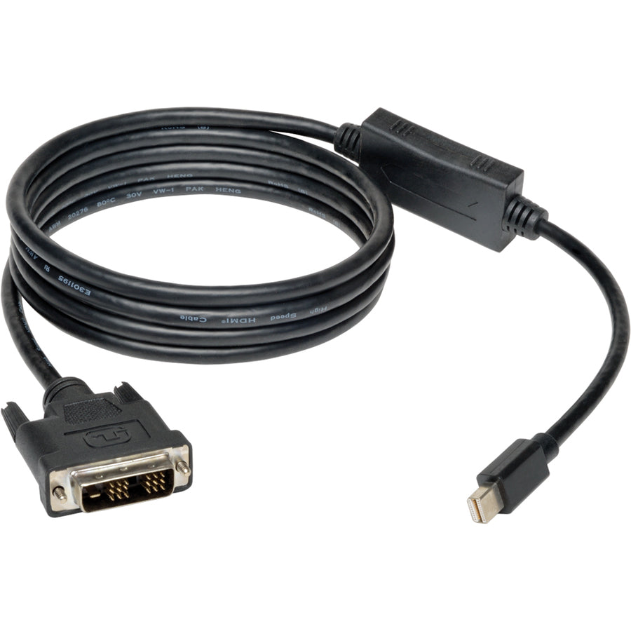 Tripp Lite by Eaton Câble adaptateur Mini Displayport vers DVI de 6 pieds P586-006-DVI
