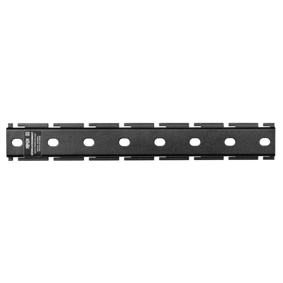 Tripp Lite by Eaton SRWB12CROSSBRKT Mounting Bracket for Cable Tray - Black SRWB12CROSSBRKT