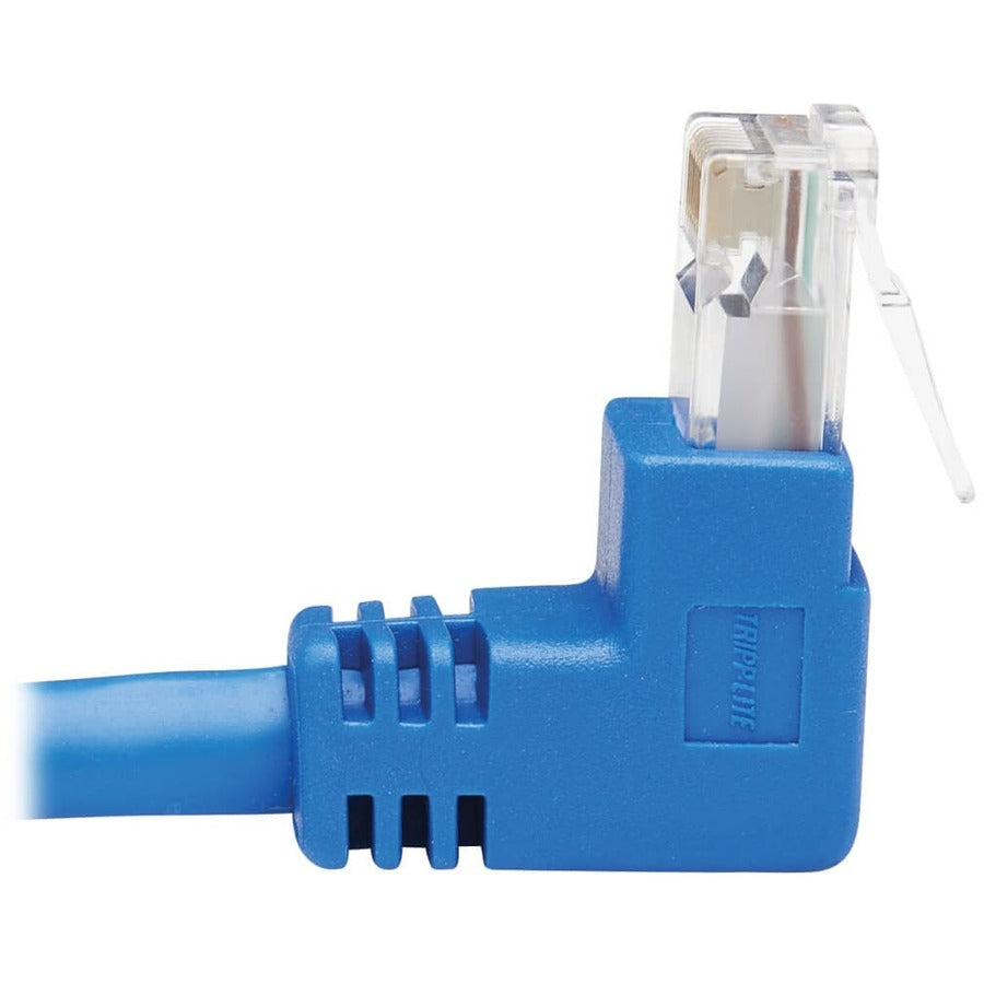 Câble Ethernet Cat6 à angle élevé Tripp Lite by Eaton N204-015-BL-UP - 15 pieds, M/M, bleu N204-015-BL-UP