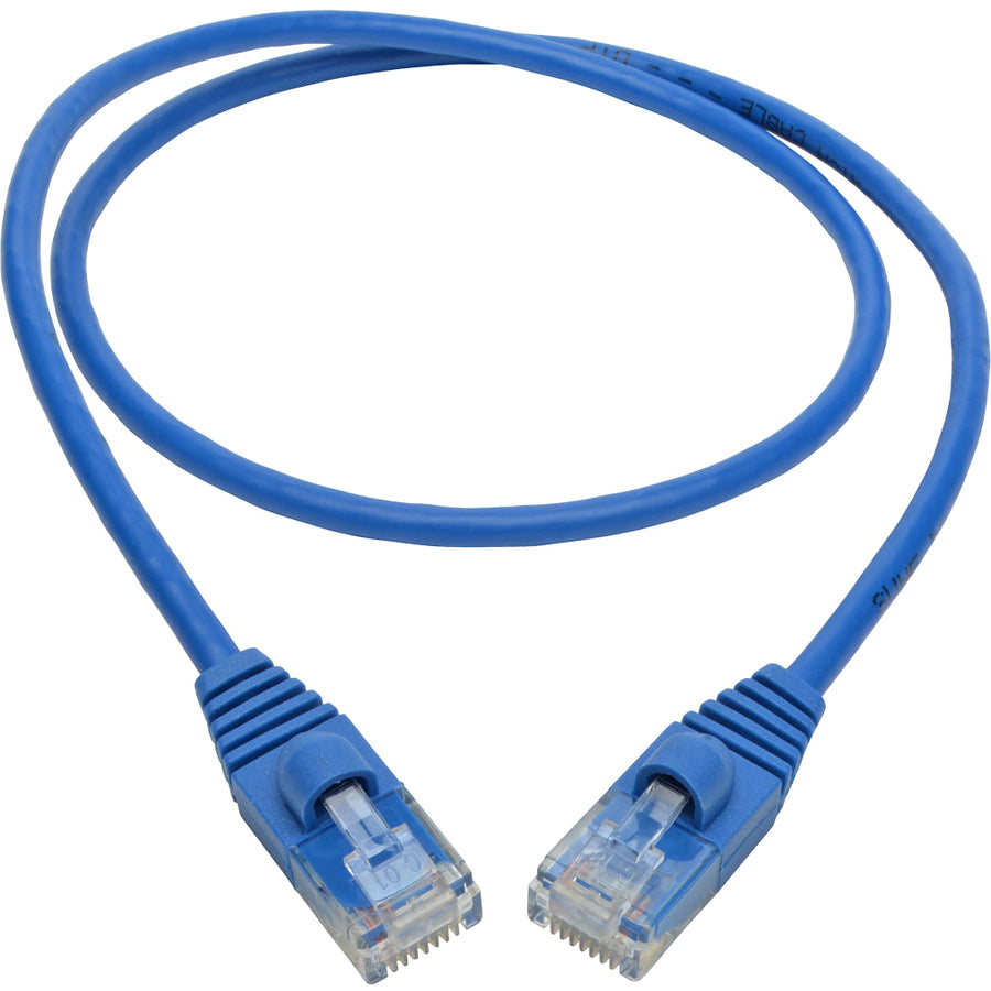 Tripp Lite by Eaton Gigabit N261-S02-BL Cat.6a UTP Patch Network Cable N261-S02-BL