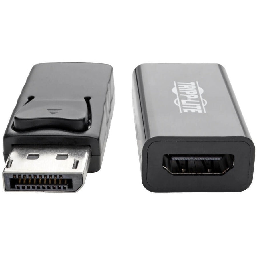 Tripp Lite by Eaton DisplayPort to HDMI 2.0 Adapter-M/F, Latching Connector, 4K@60 Hz, 6 in., Black P136-06N-H2V2LB