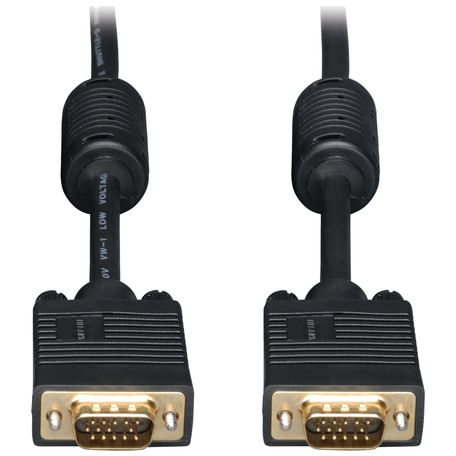 Câble de moniteur coaxial VGA Tripp Lite 35 pieds avec RVB haute résolution HD15 M/M 35' P502-035
