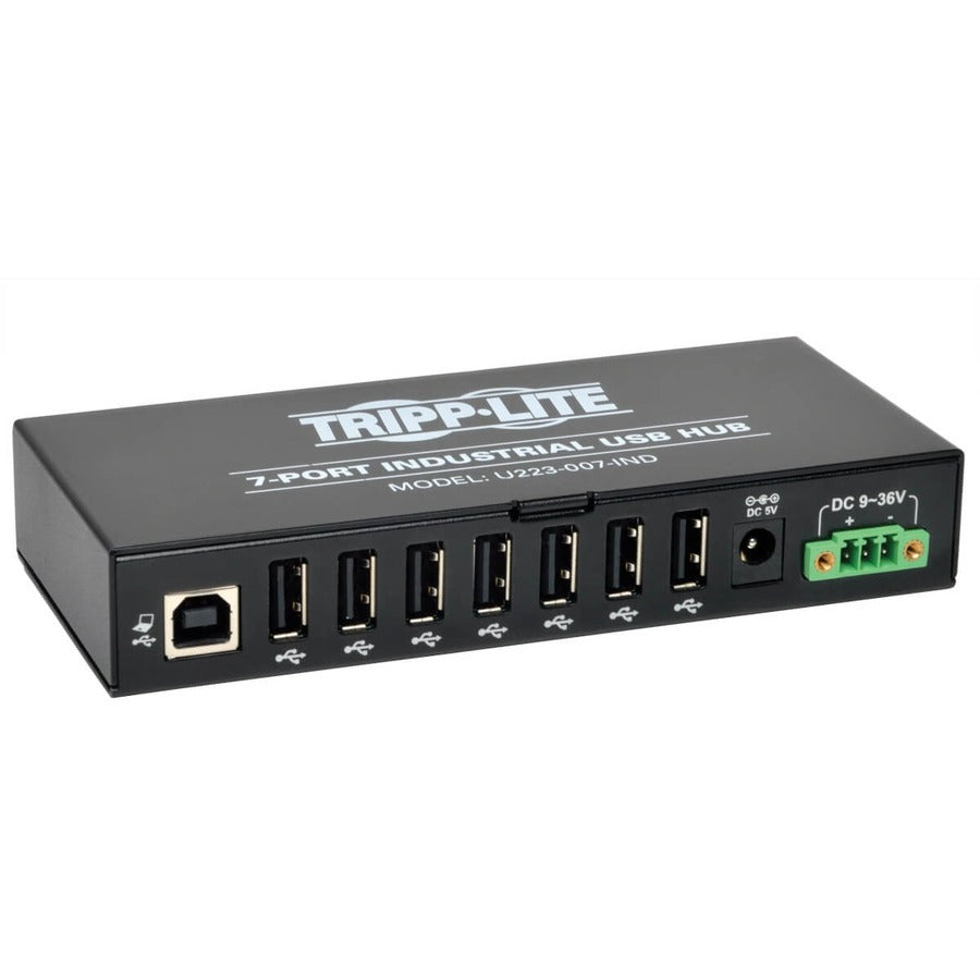 Tripp Lite by Eaton 7-Port Industrial USB 2.0 Hub with 15kV ESD Immunity U223-007-IND