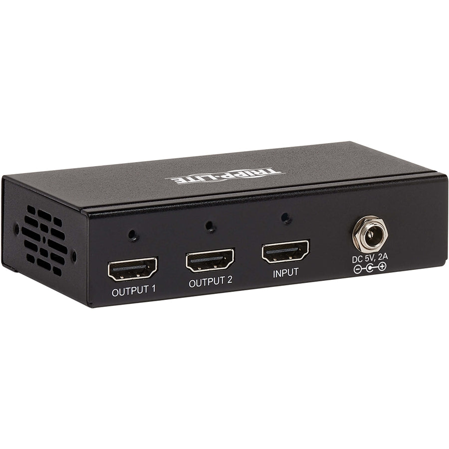 Tripp Lite by Eaton B118-002-HDR 2-Port HDMI 2.0 Splitter with Multi-Resolution Support B118-002-HDR