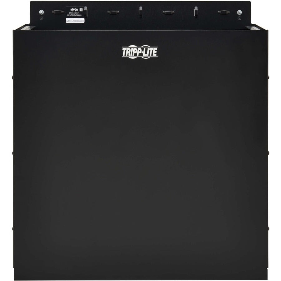 Tripp Lite by Eaton SRWO4UBRKT 2U Low-Profile Vertical-Mount Vented Wall- Mount Mini Rack Enclosure SRWO4UBRKT