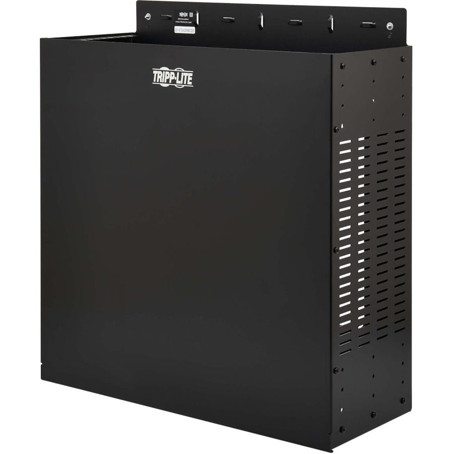 Tripp Lite by Eaton SRWO4UBRKT 2U Low-Profile Vertical-Mount Vented Wall- Mount Mini Rack Enclosure SRWO4UBRKT