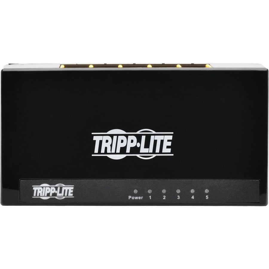 Tripp Lite by Eaton 5-Port 10/100/1000 Mbps Desktop Gigabit Ethernet Unmanaged Switch NG5P