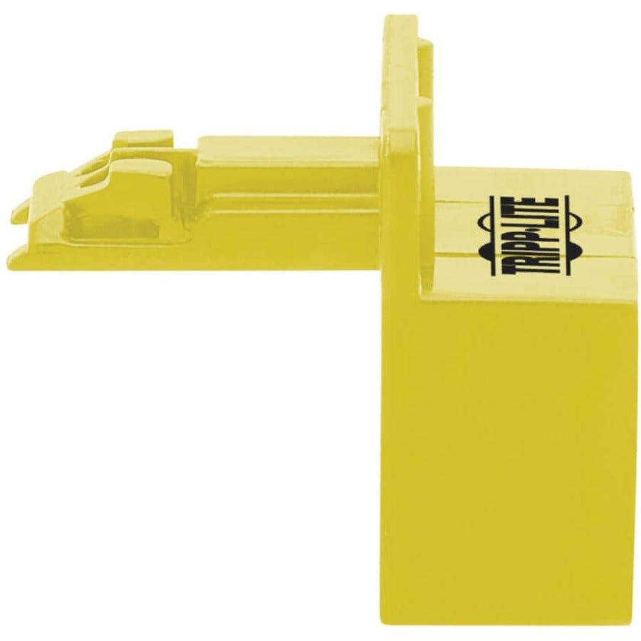 Tripp Lite by Eaton Inserts de verrouillage universels RJ45, jaune, paquet de 10 N2LPLUG-010-YW