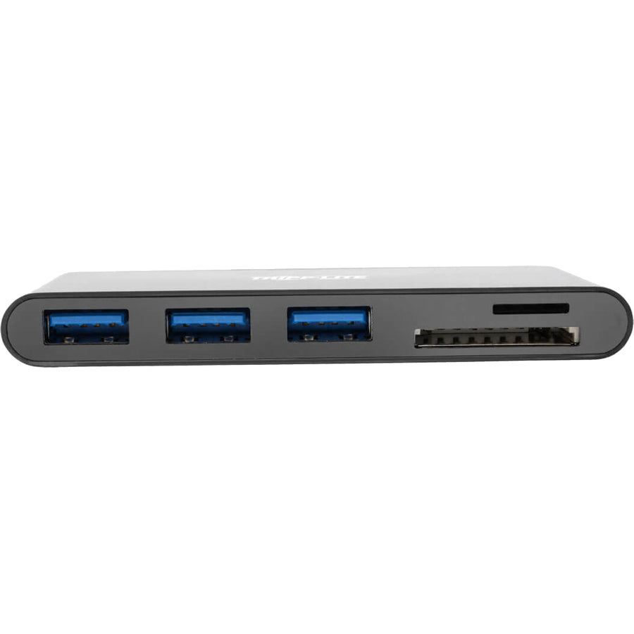 Tripp Lite by Eaton U460-003-3AMB USB 3.1 Gen 1 USB-C Portable Hub/Adapter, Black U460-003-3AMB