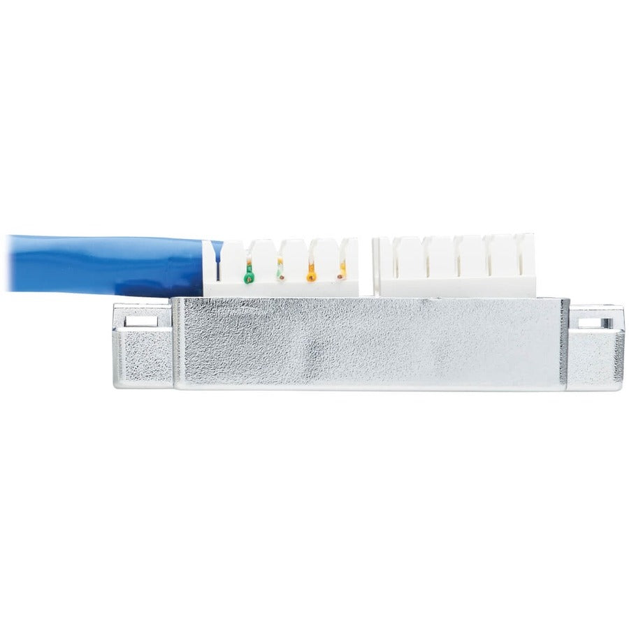 Tripp Lite by Eaton Ensemble de câbles de boîte de jonction Cat6a, 18 po, bleu N237A-P18N-WHSH